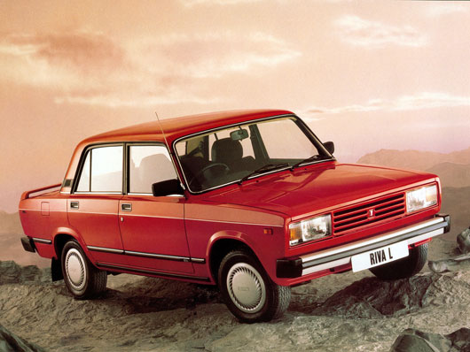 Lada-Riva - экспортный вариант ВАЗ-2105 с правосторонним рулем